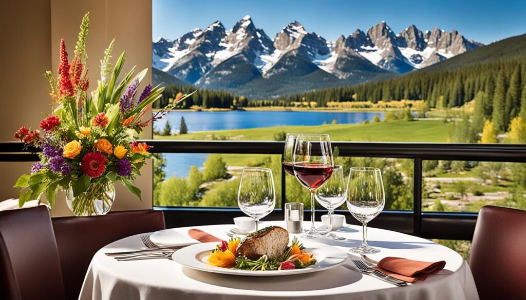 best restaurants in Boulder with mountain views