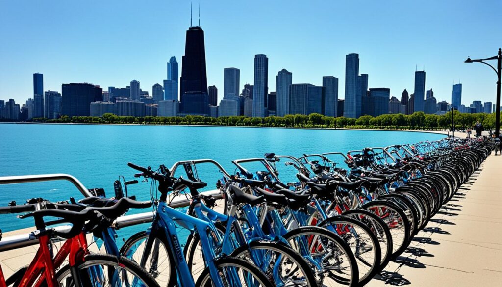 bike rental services chicago lakefront