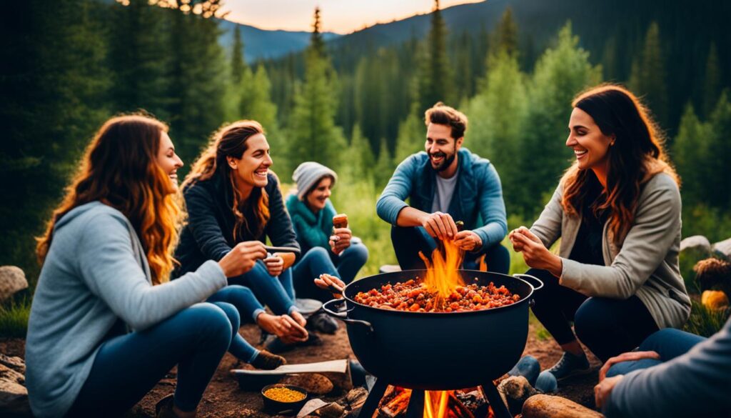 campfire cooking for vegetarians and vegans