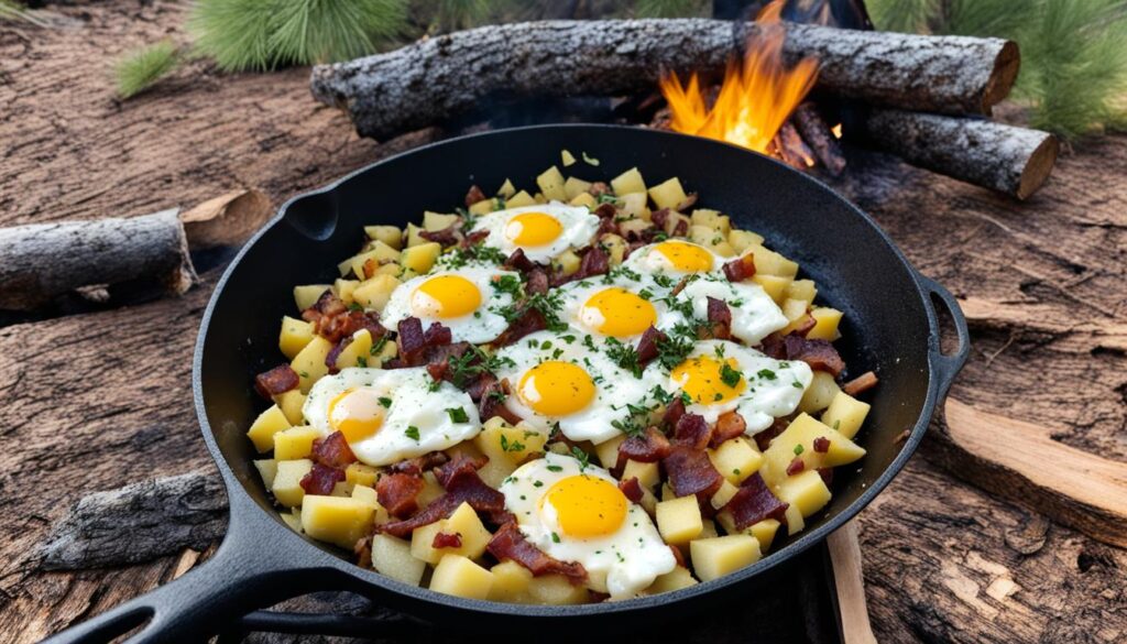 camping breakfast skillet recipes