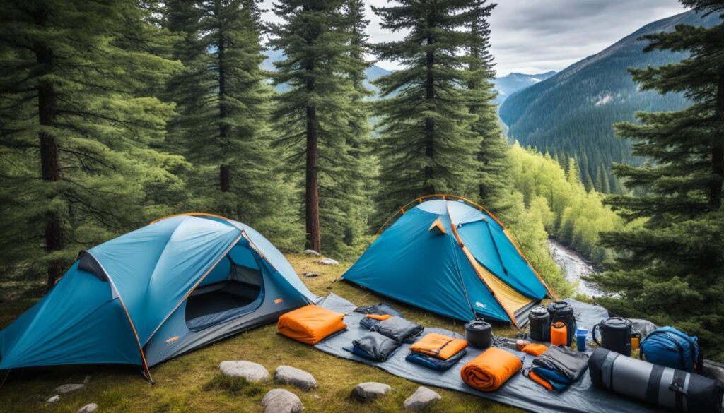 camping equipment list