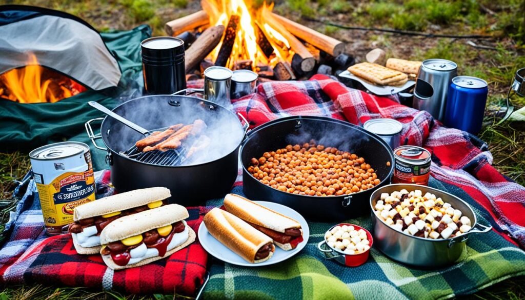 camping food ideas and tips image
