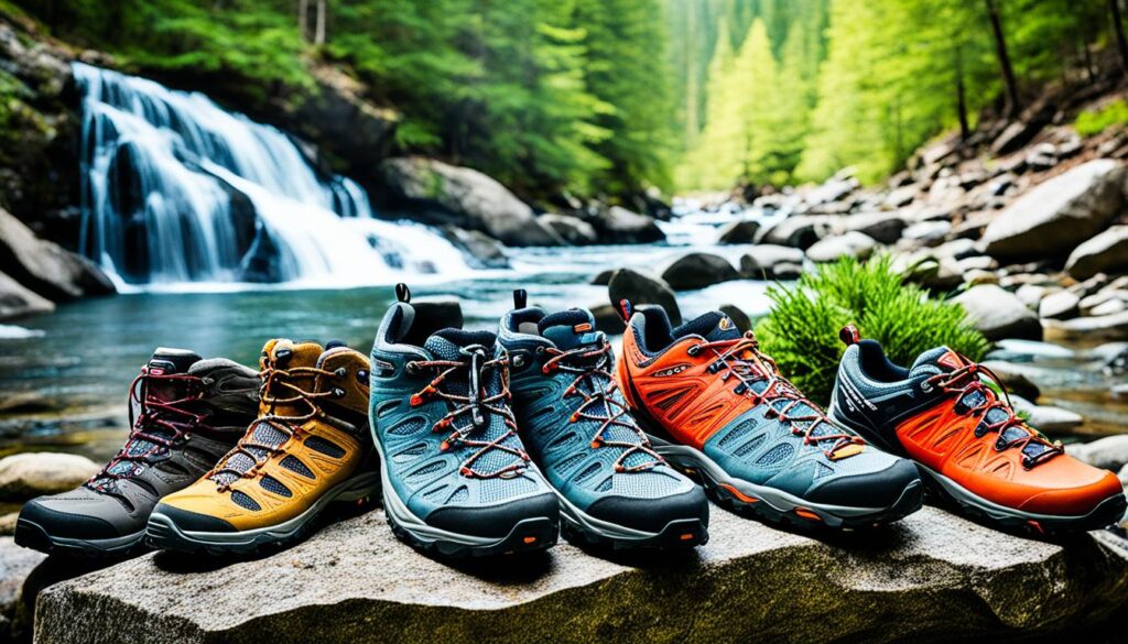 camping footwear