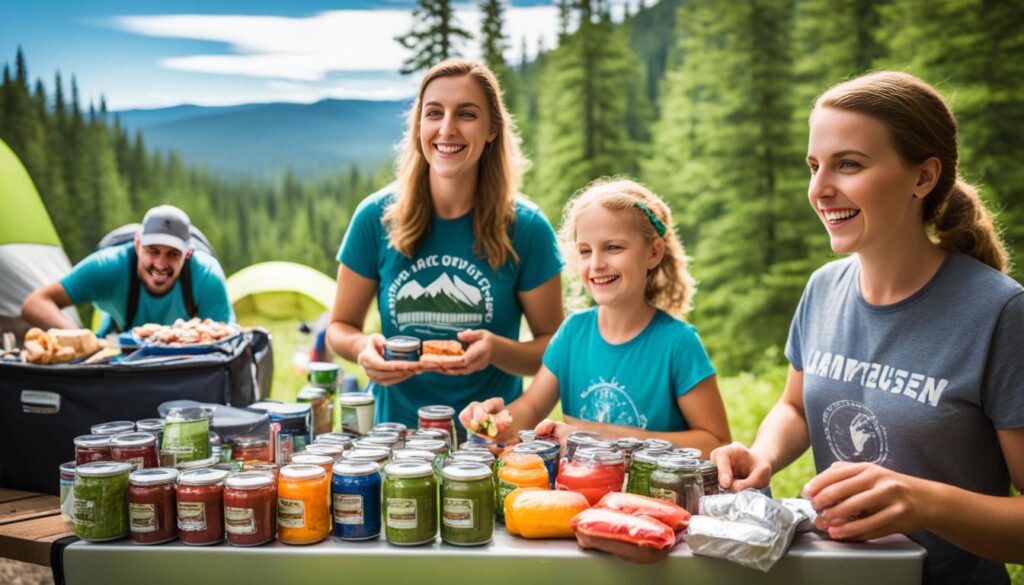 camping meal planning