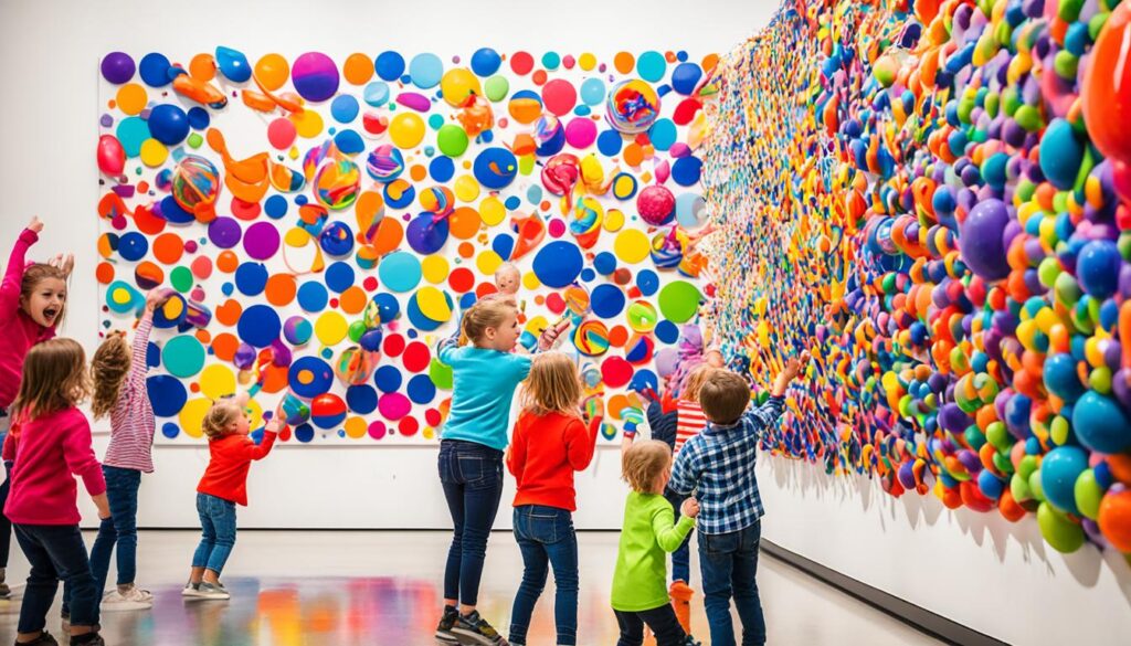 contemporary art for kids in Fort Worth