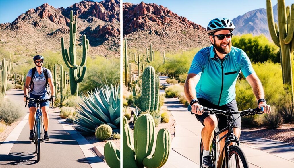 deciding between Tucson bike rentals vs guided tours