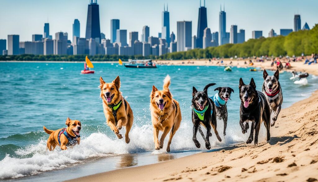 dog-friendly beaches in Chicago
