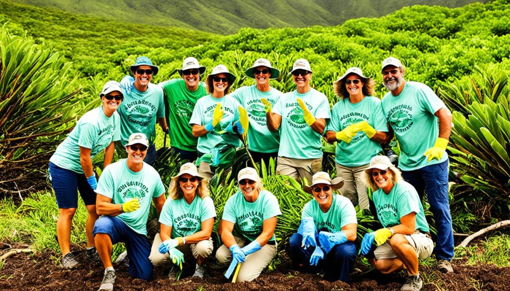 environmental volunteering Molokai