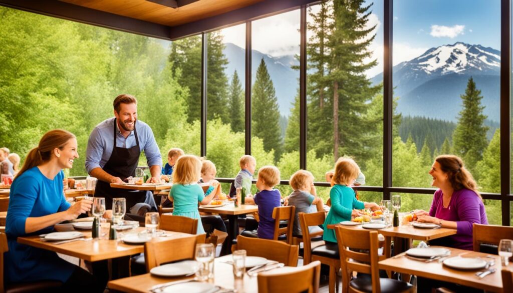 family-friendly dining in Aspen