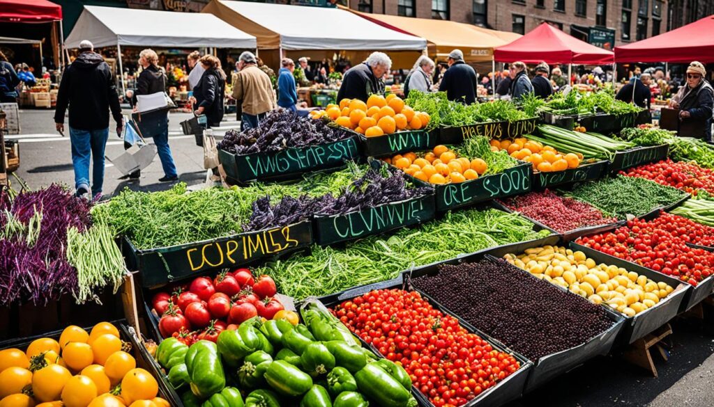 farmers' markets in New York City