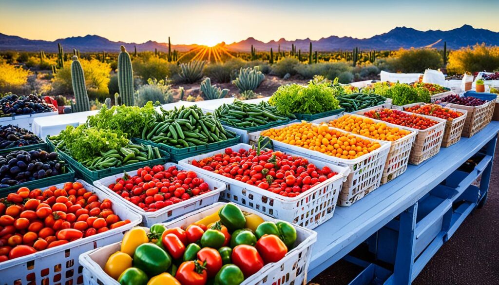 fresh fruits and vegetables Tucson