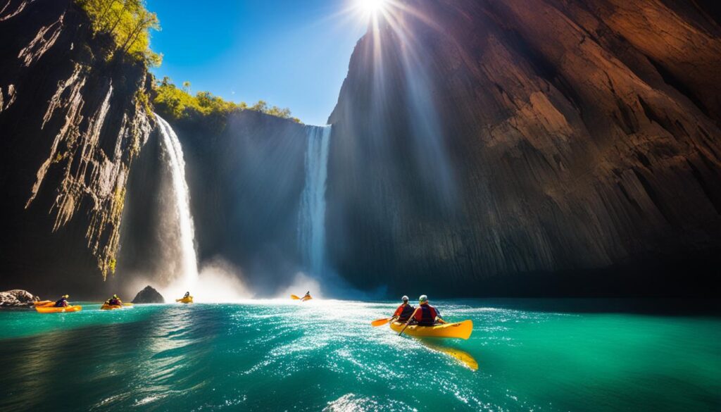 guided kayak excursions