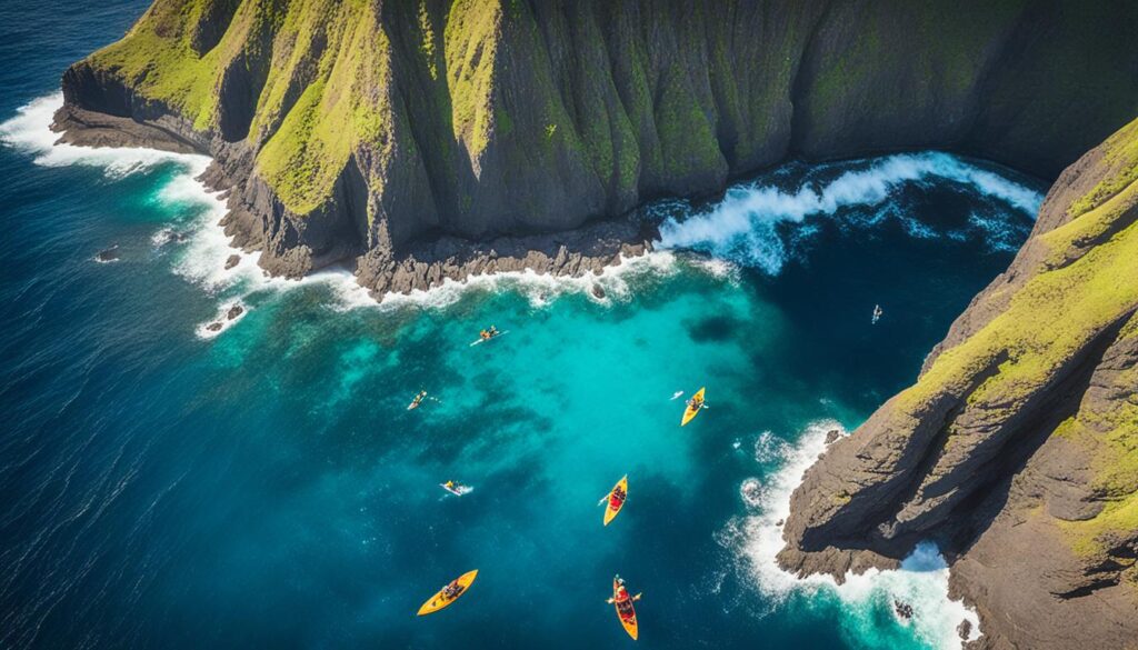 guided kayak excursions in Molokai