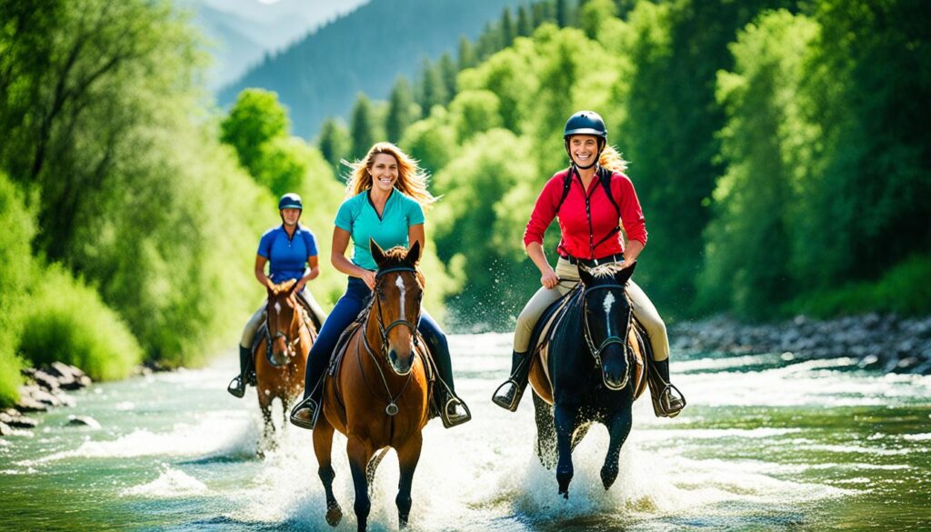 horseback riding in Aspen