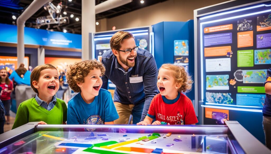 interactive exhibits for kids in Fort Worth