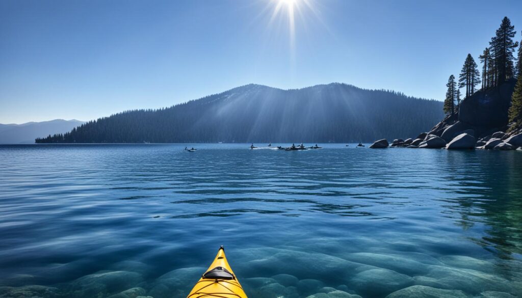 lake Tahoe kayak tours