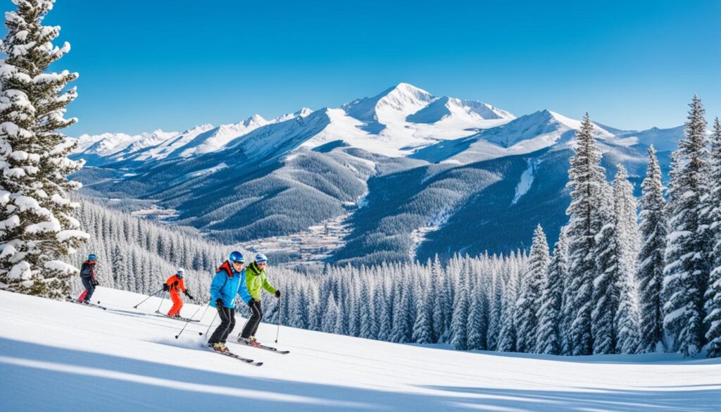 learn to ski near Denver