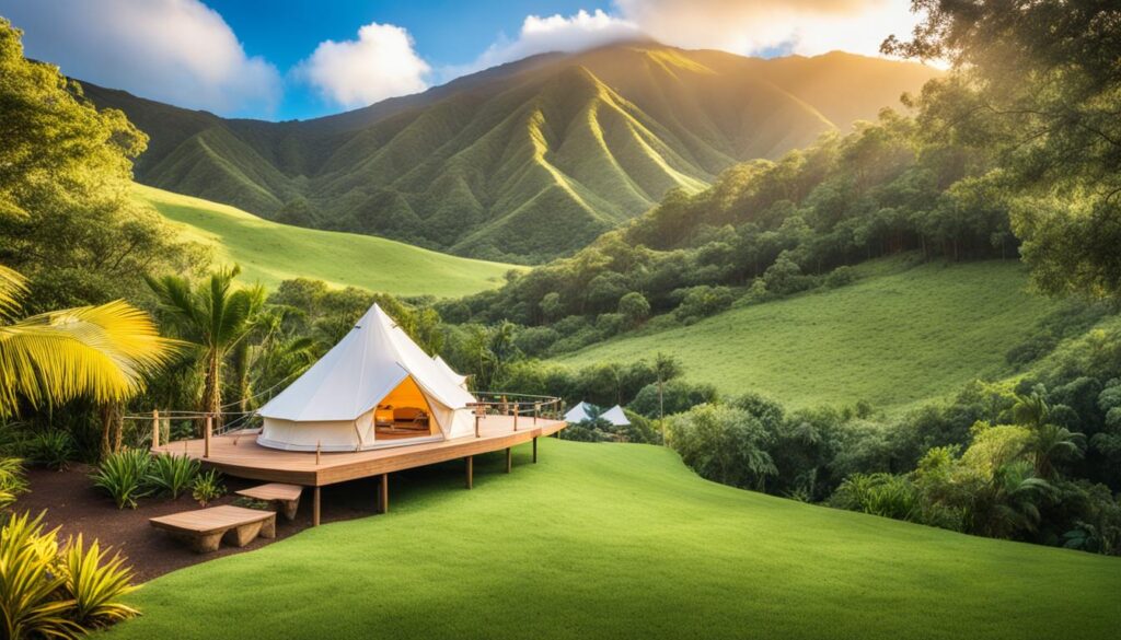 outdoor accommodations in Maui