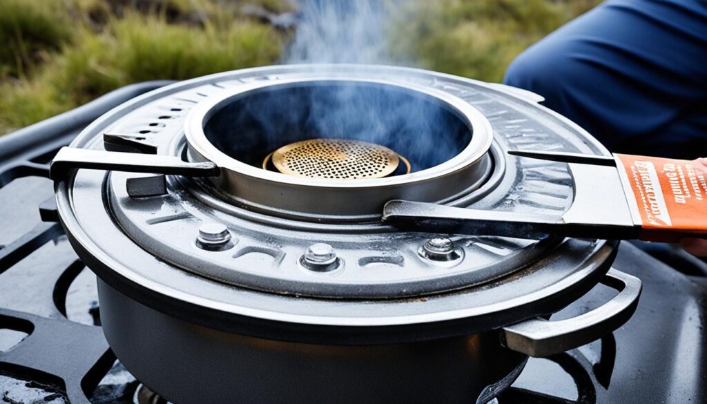 portable cooking stove