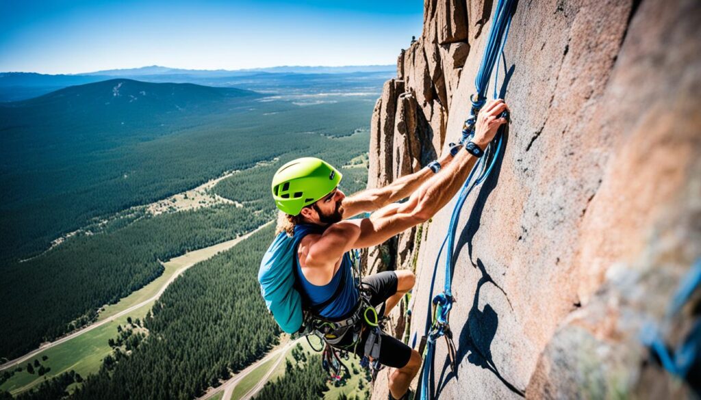 rock climbing in Colorado Springs