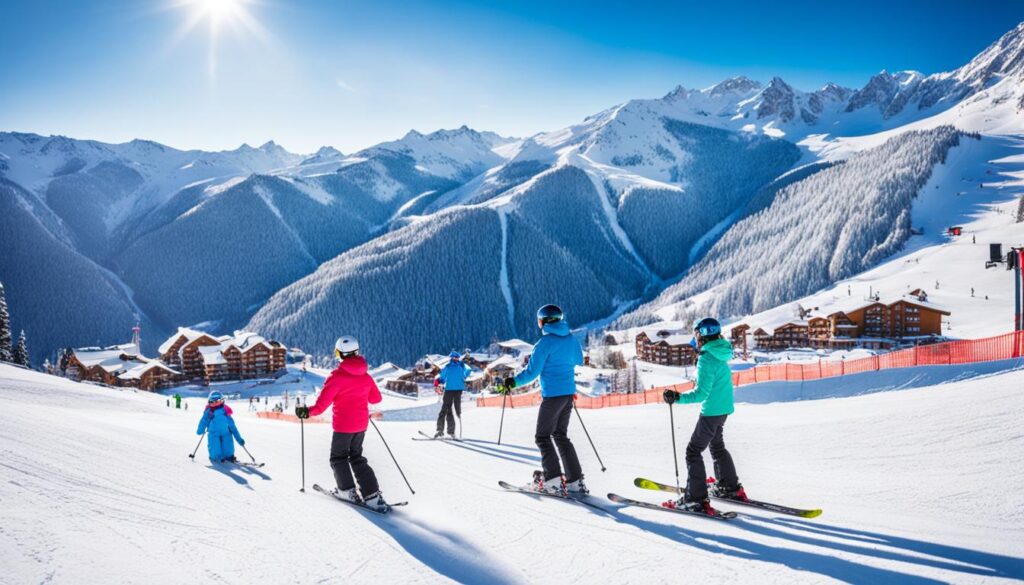ski resorts with beginner slopes near Denver