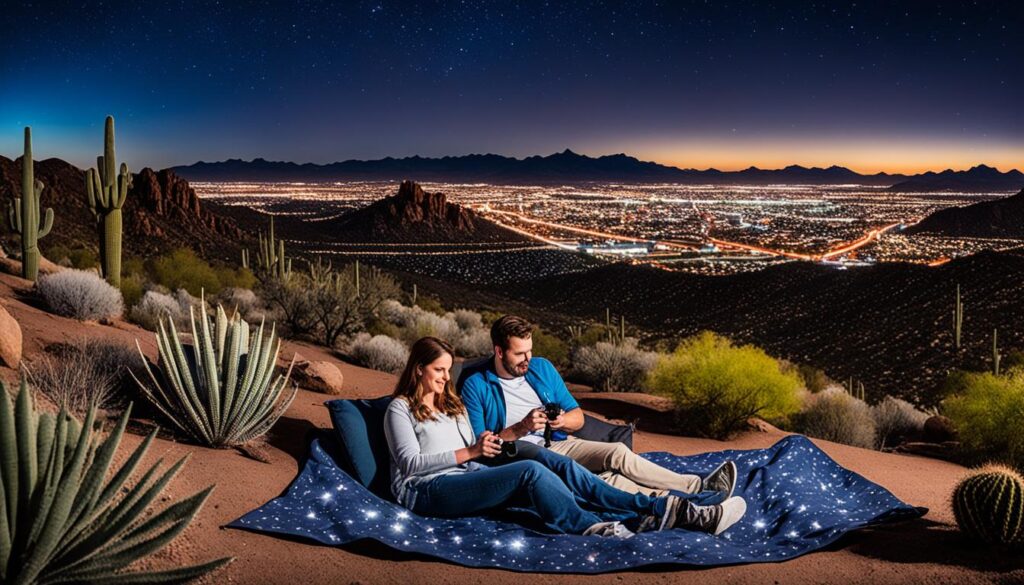 stargazing spots near Phoenix with minimal light pollution