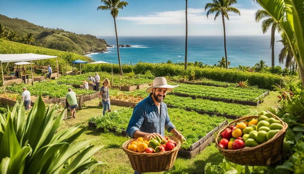 sustainable dining on Hawaii Island