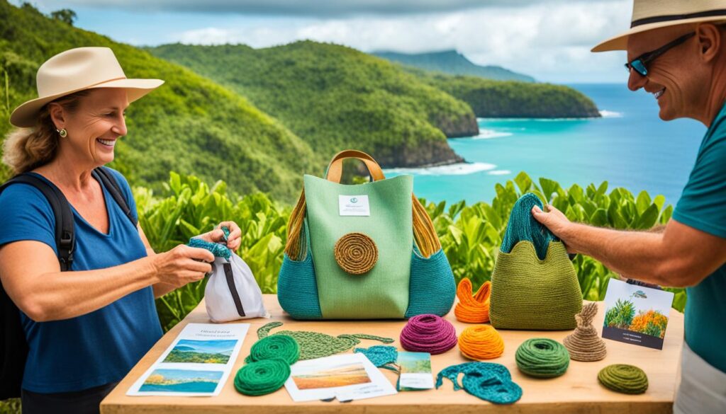 sustainable tourism Molokai crafts