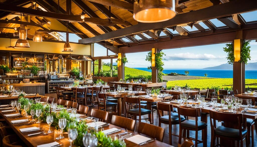 top dining spots Big Island