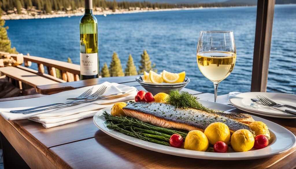 wine pairing in South Lake Tahoe