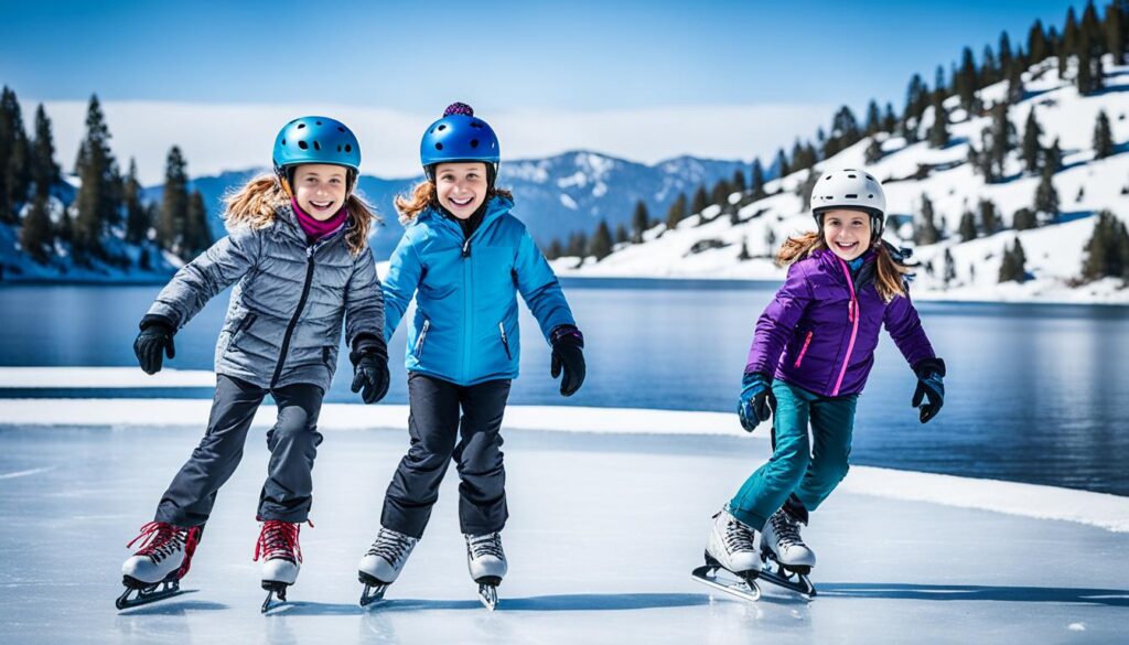 winter fun for kids in Lake Tahoe