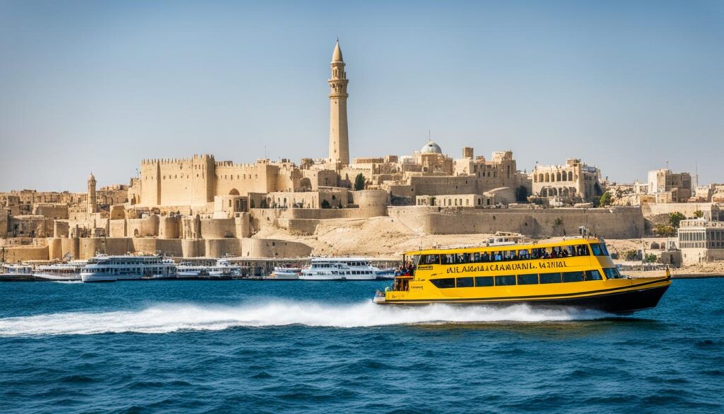 Alexandria sightseeing water taxi