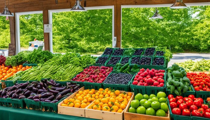 Are there any special farm stands or local markets in Martha's Vineyard?