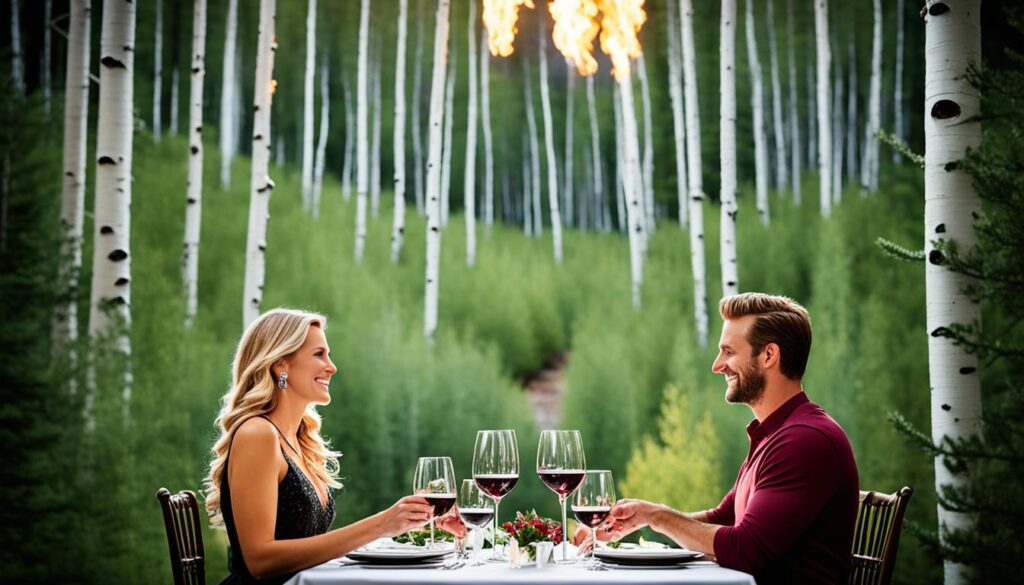 Aspen romantic dining options