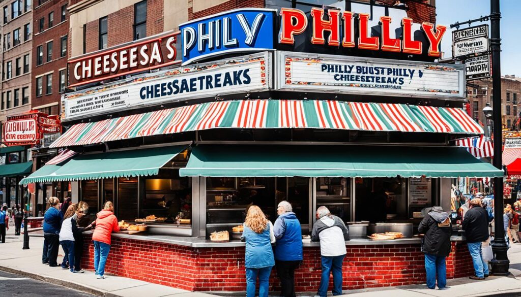 Authentic Philly cheesesteak spots
