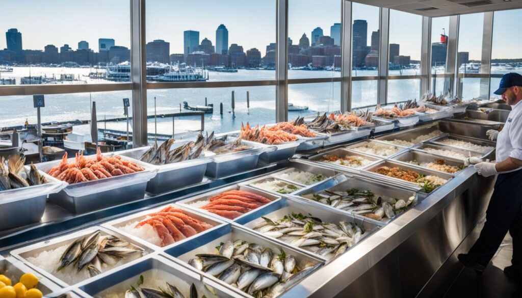 Boston seafood dining experience