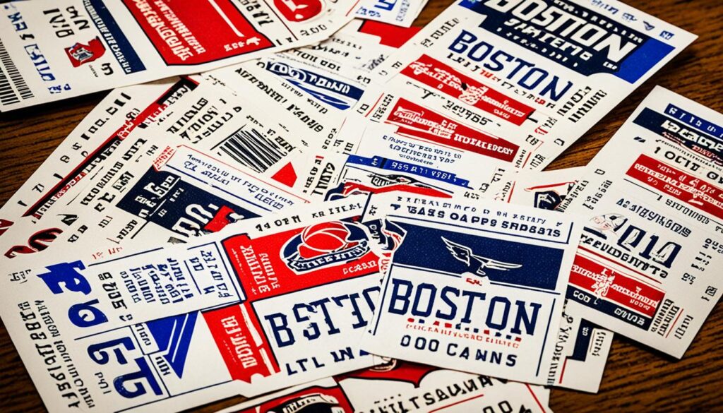Boston sports tickets