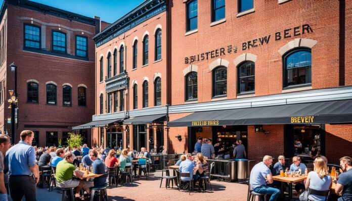 Brewery district hopping and craft beer scene in Boston