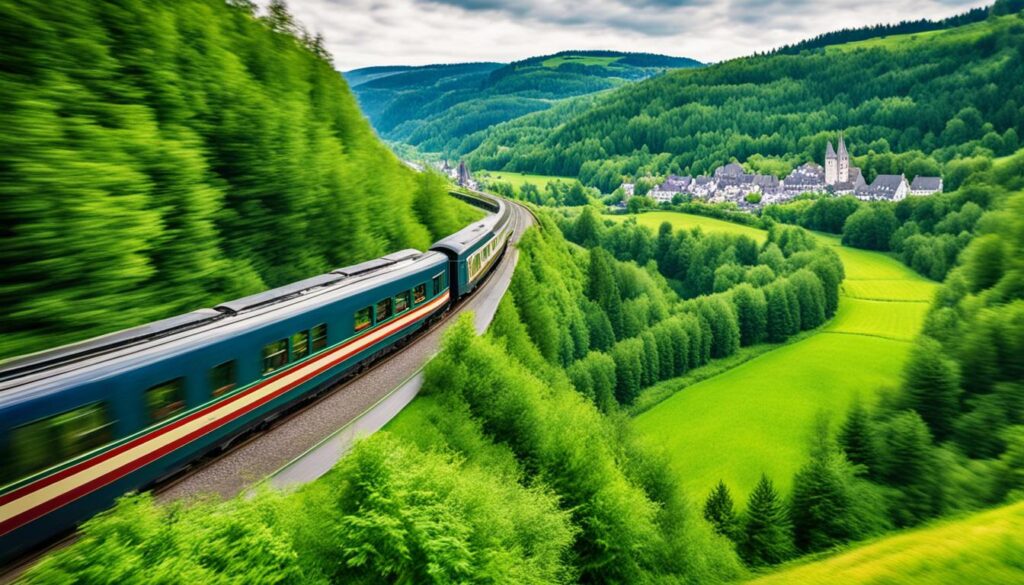 Clervaux scenic train ride