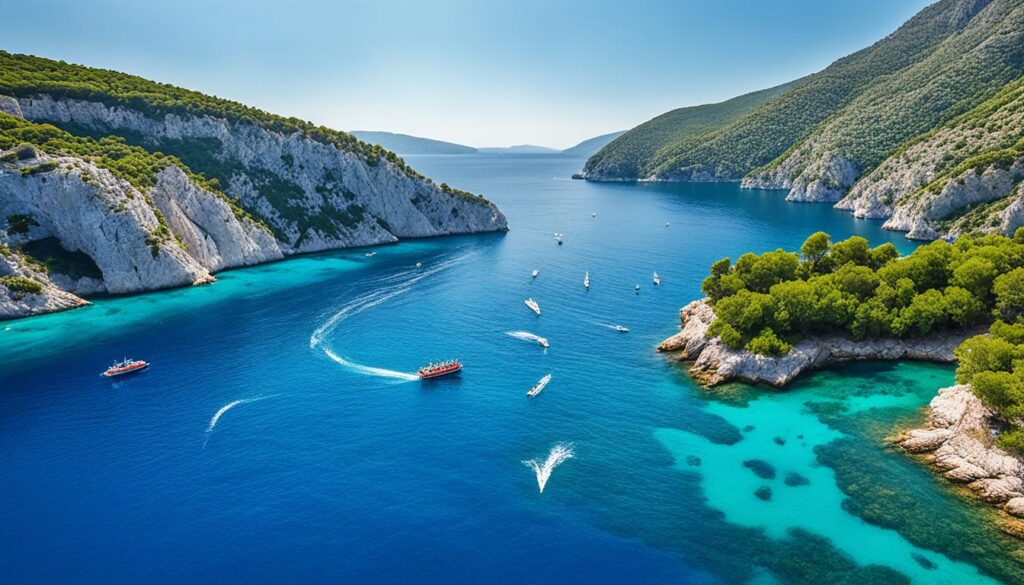 Coastal tours in the Adriatic Sea