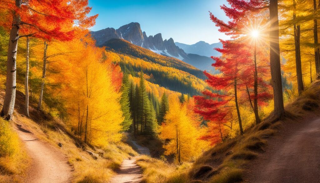 Colorful Autumn Trails