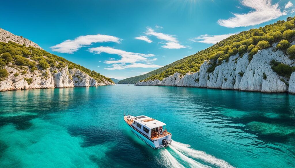 Dalmatian coast boat trips