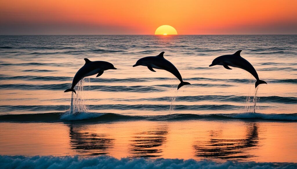 Dolphin watching in Virginia Beach