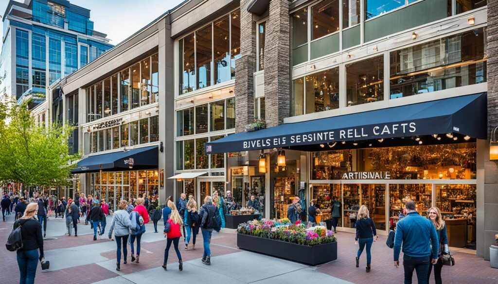 Downtown Bellevue shops