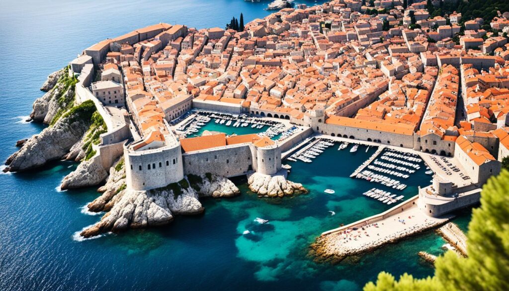 Dubrovnik aerial views