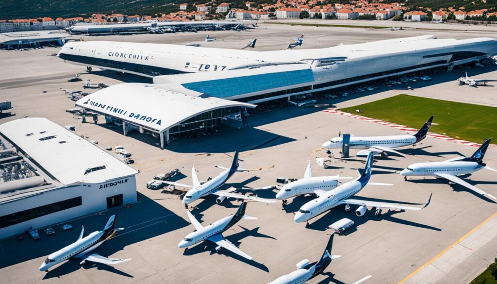 Dubrovnik airport transport services