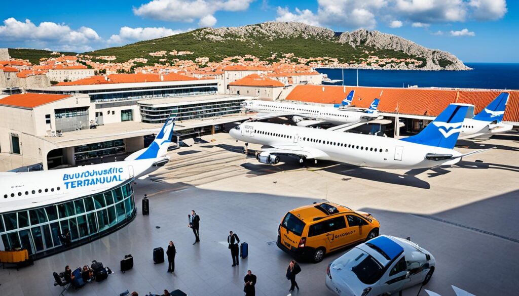Dubrovnik airport transportation
