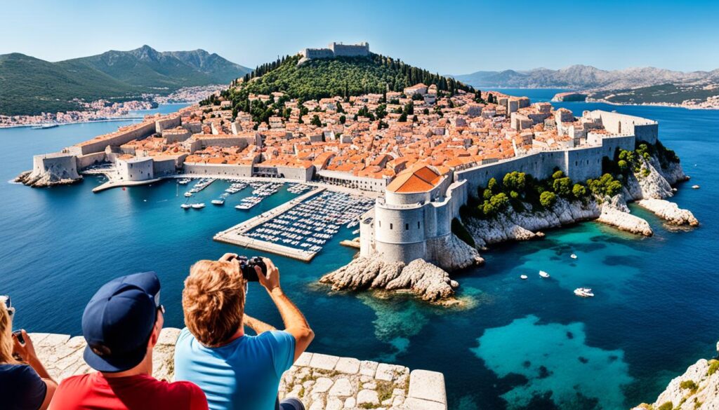 Dubrovnik city walls experience