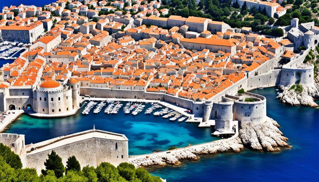 Dubrovnik city walls history