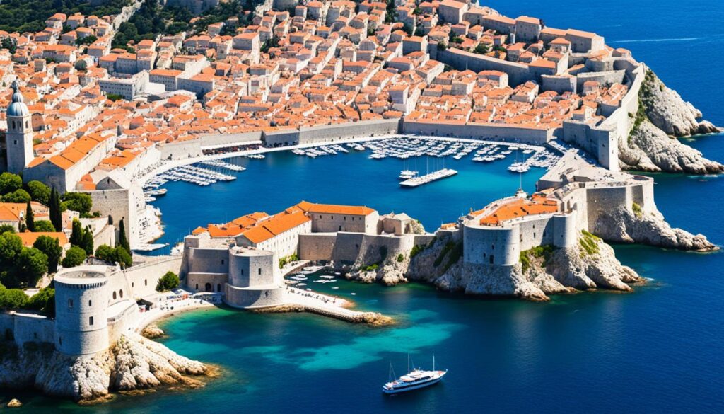 Dubrovnik city walls tour